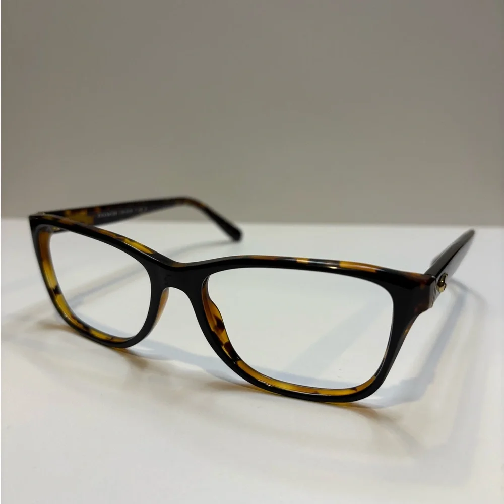 COACH HC‎ 6129 - 5446 (BLACK/TORTOISE) 54•16•140 COACH EYEGLASSES COACH GLASSES